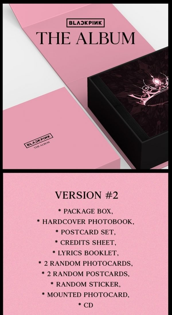 BLACKPINK - 1st Full Album [THE ALBUM] - KR Multimedia