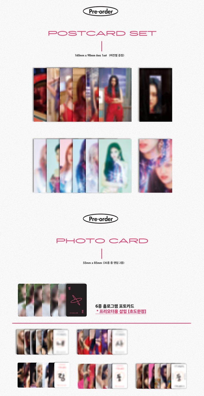 EVERGLOW Mini Album Vol. 2 -77.82X-78.29 With Poster Combo - KR Multimedia