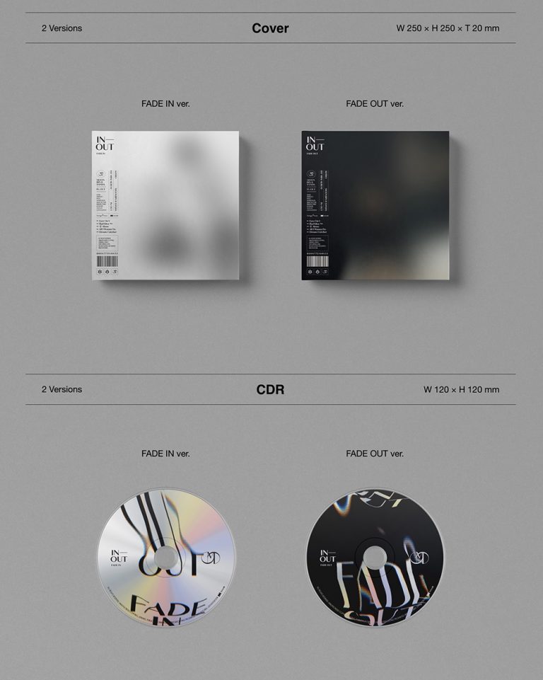 Moonbin & Sanha (Astro) Mini Album Vol. 1 - IN-OUT ( poster included ...