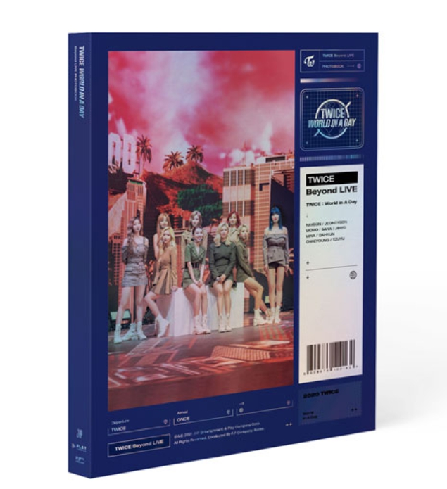 Twice - Beyond LIVE - TWICE : World in A Day Photobook - KR Multimedia
