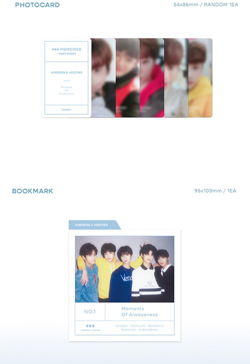 TXT MEMORIES : FIRST STORY (4DVD) - KR Multimedia