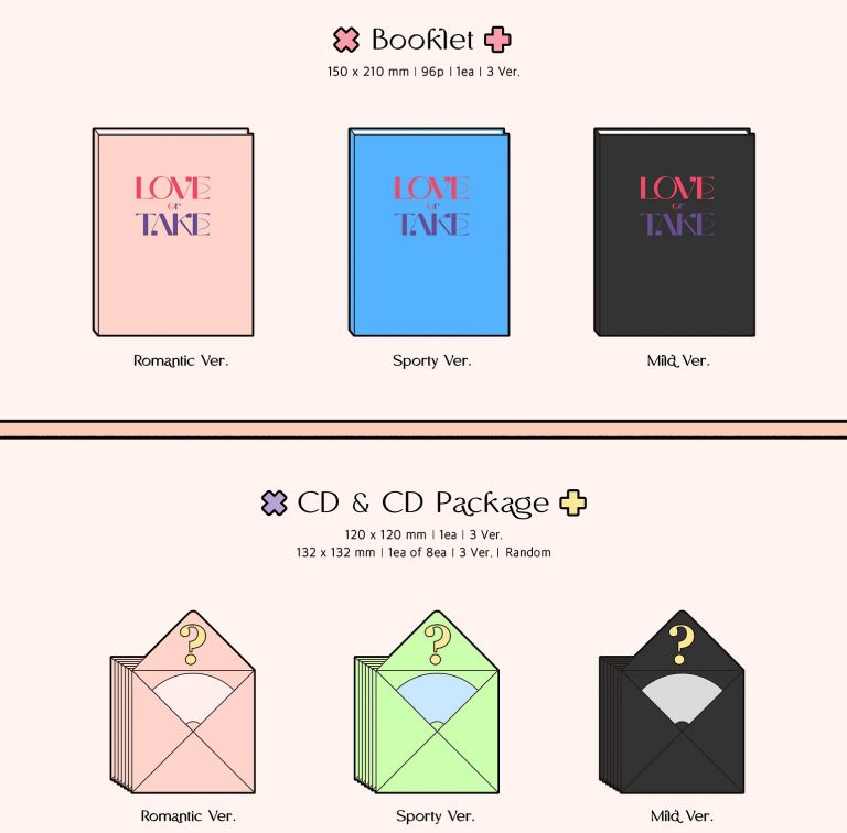 Pentagon Mini Album Vol. 11 - LOVE or TAKE - KR Multimedia