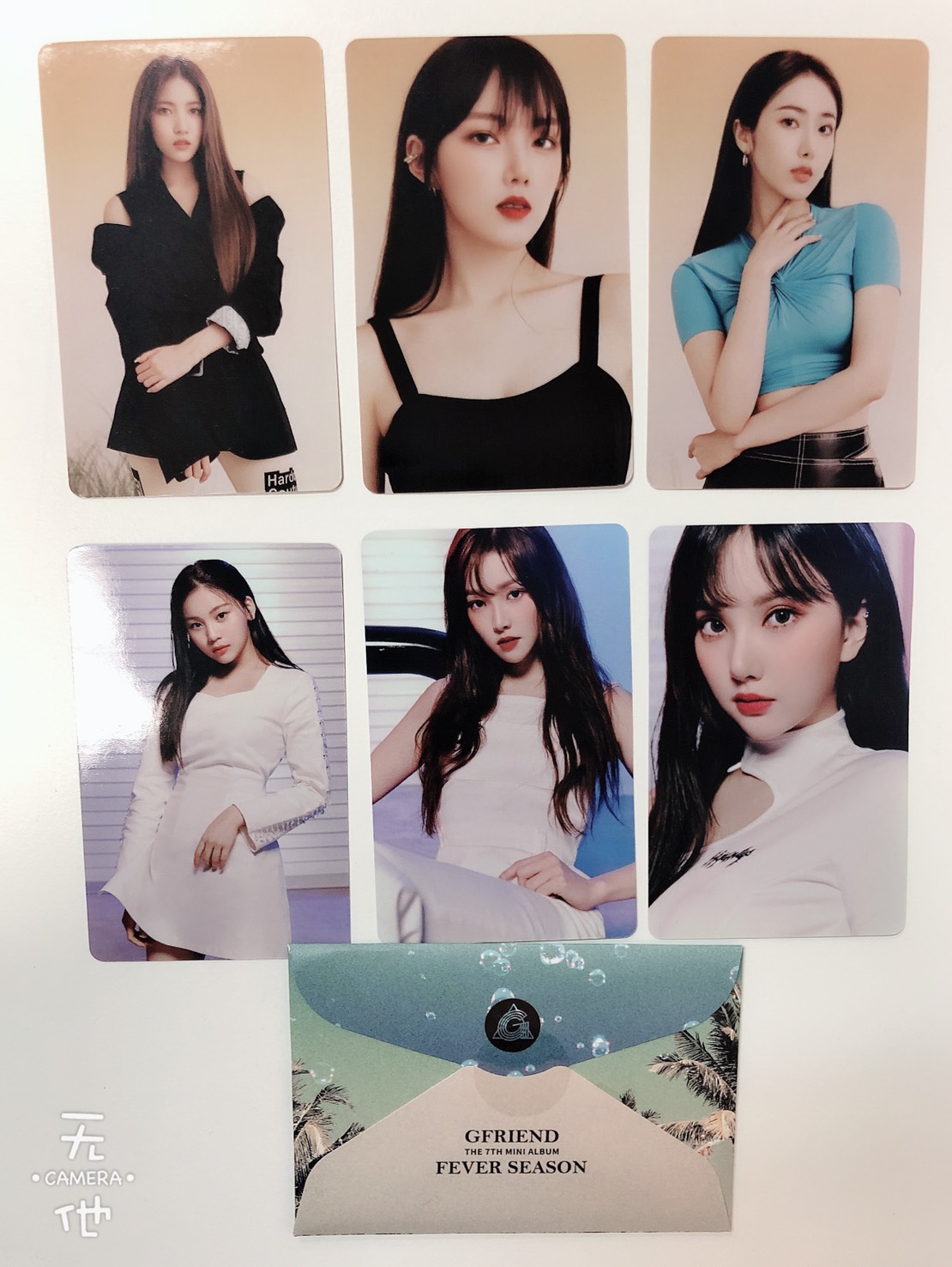 GFRIEND Mini Album Vol. 7 - Fever Season official photocard set