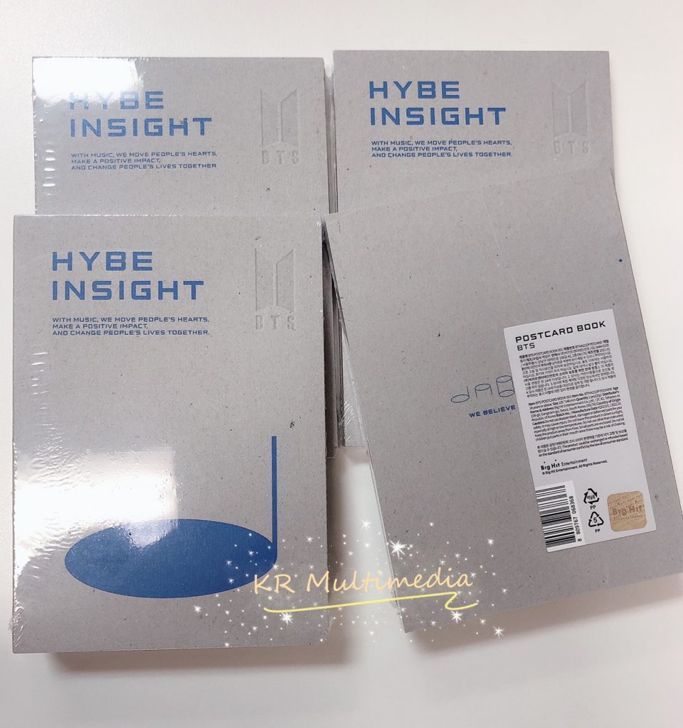 BTS HYBE INSIGHT Postcard Book – KR Multimedia