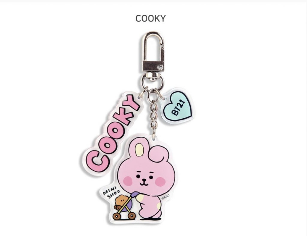 [ Fan Made ] BT21 Baby Acrylic Keyring - KR Multimedia