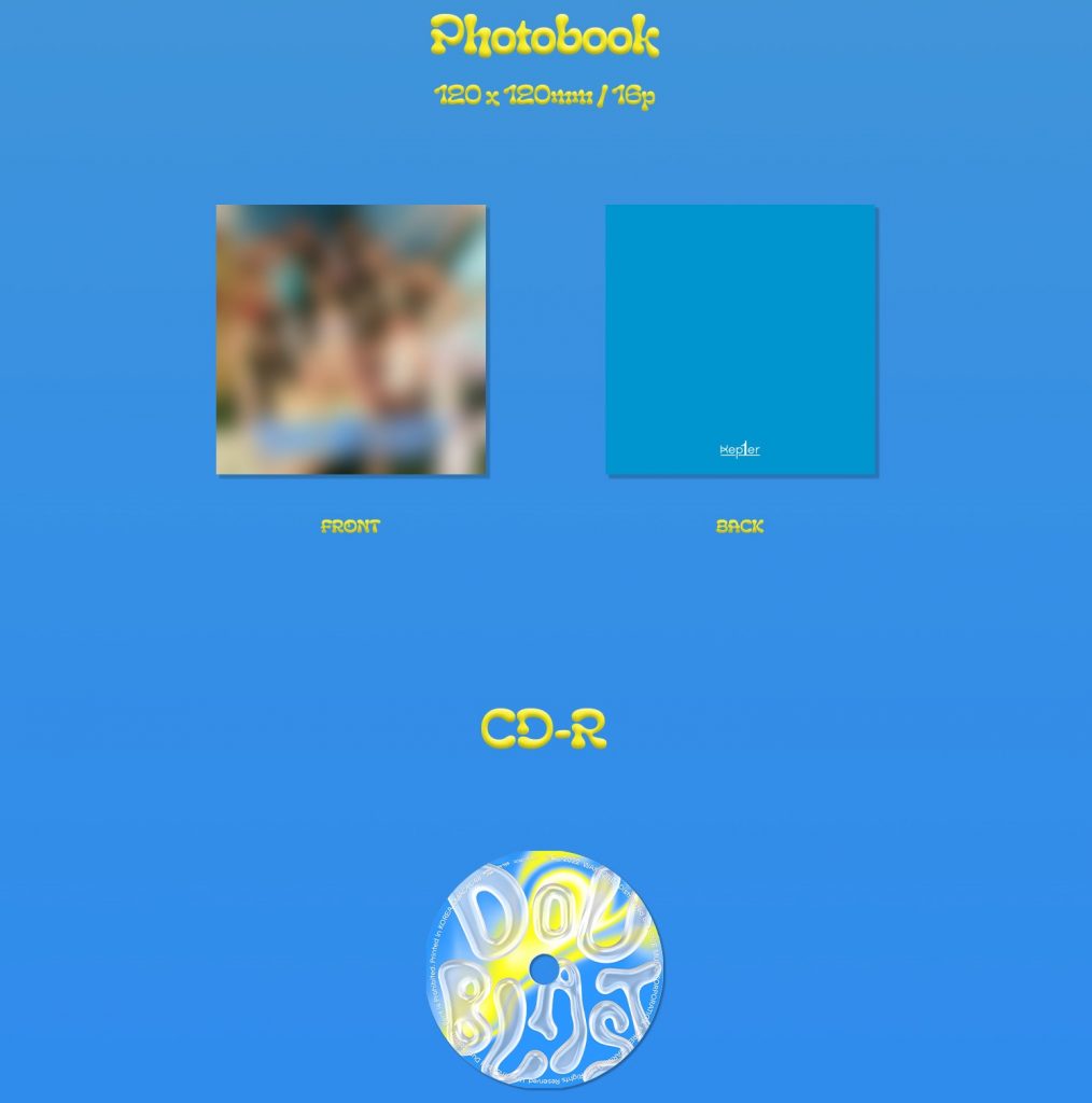 Kep1er Mini Album Vol. 2 - DOUBLAST (Jewel version) (Poster Included