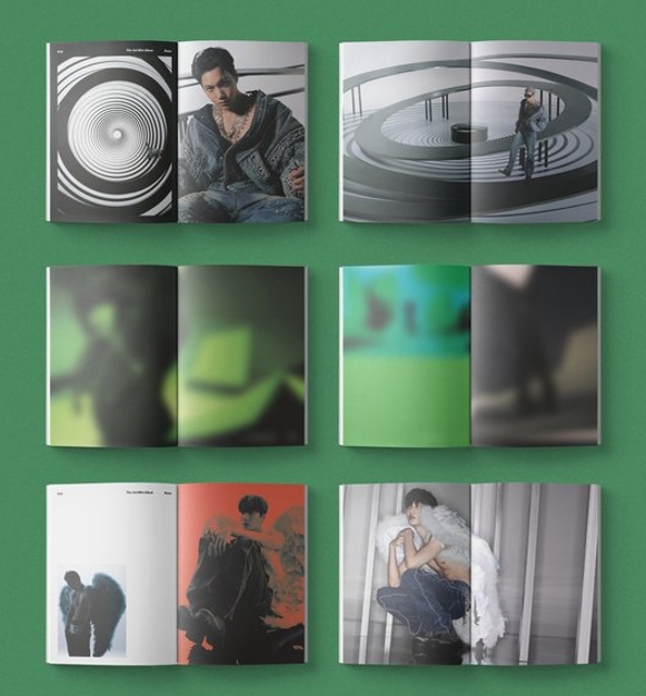 KAI EXO - Rover [Photo Book Ver.] Album CD + Fotobook 80p + Poster Pieghevole + Cartolina E Photocard Random - Incluso Poster Aggiuntivo