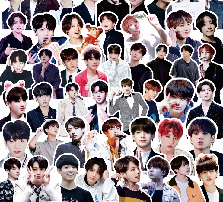 [Fan Made] BTS Jungkook Sticker Pack - KR Multimedia