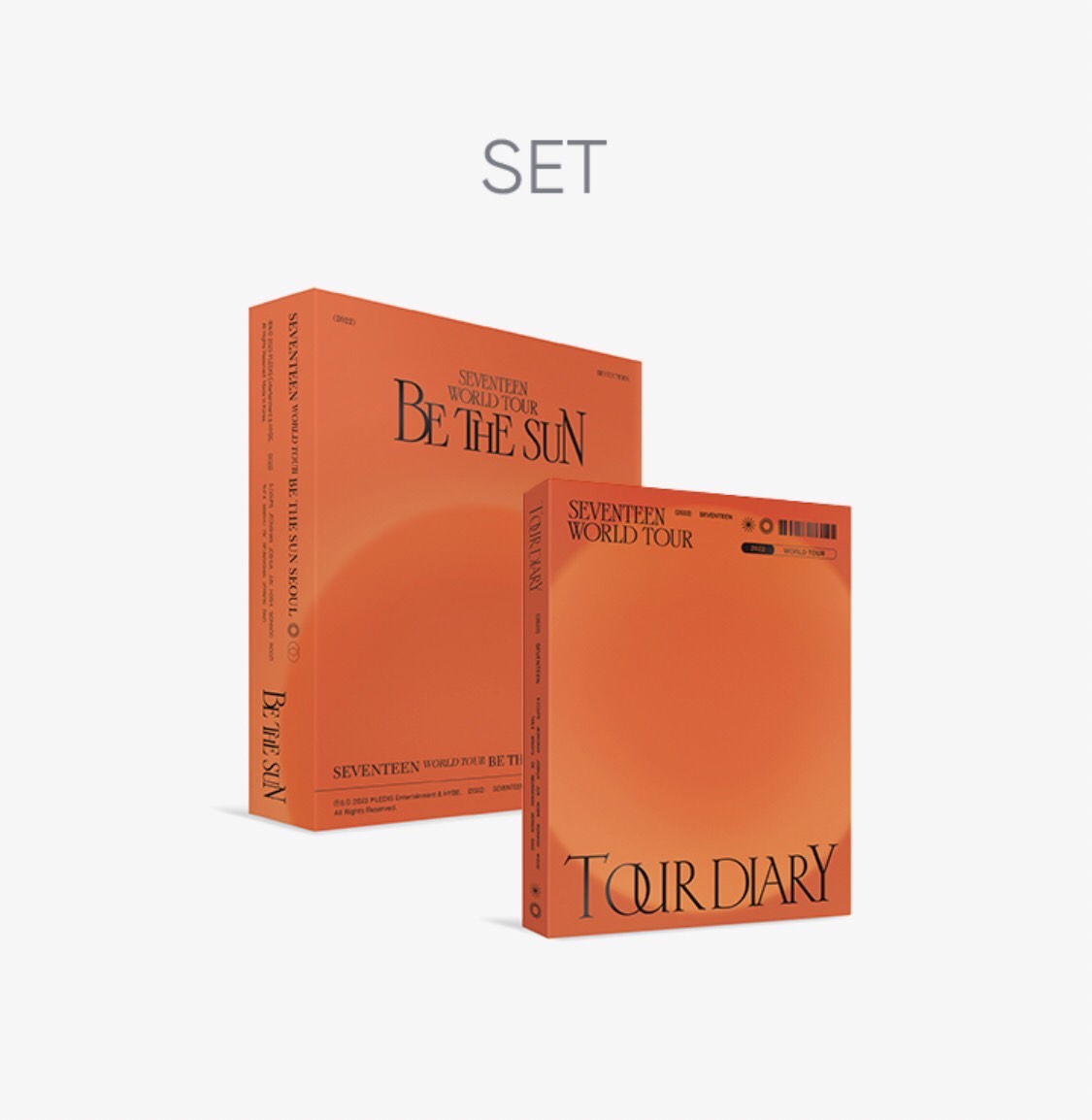 Seventeen World Tour - Be The Sun Seoul (DVD + Tour Diary set) (with  Weverse POB)