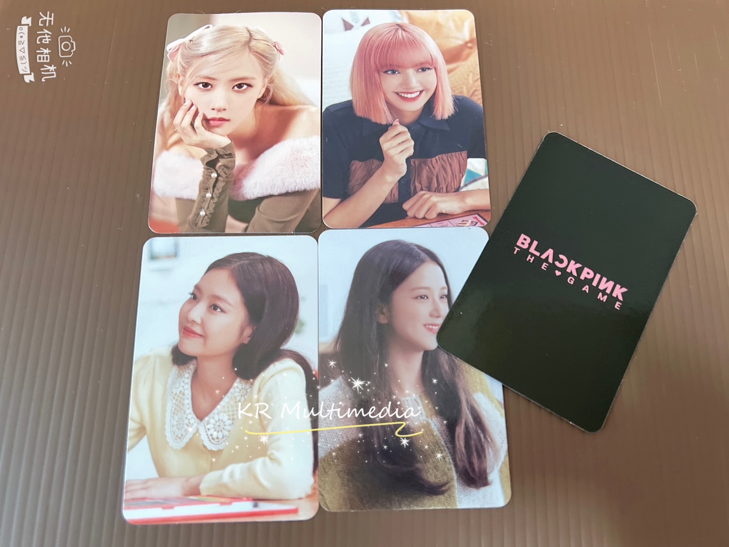 BLACKPINK - The Game OST The Girls Official Photocard Set - KR Multimedia