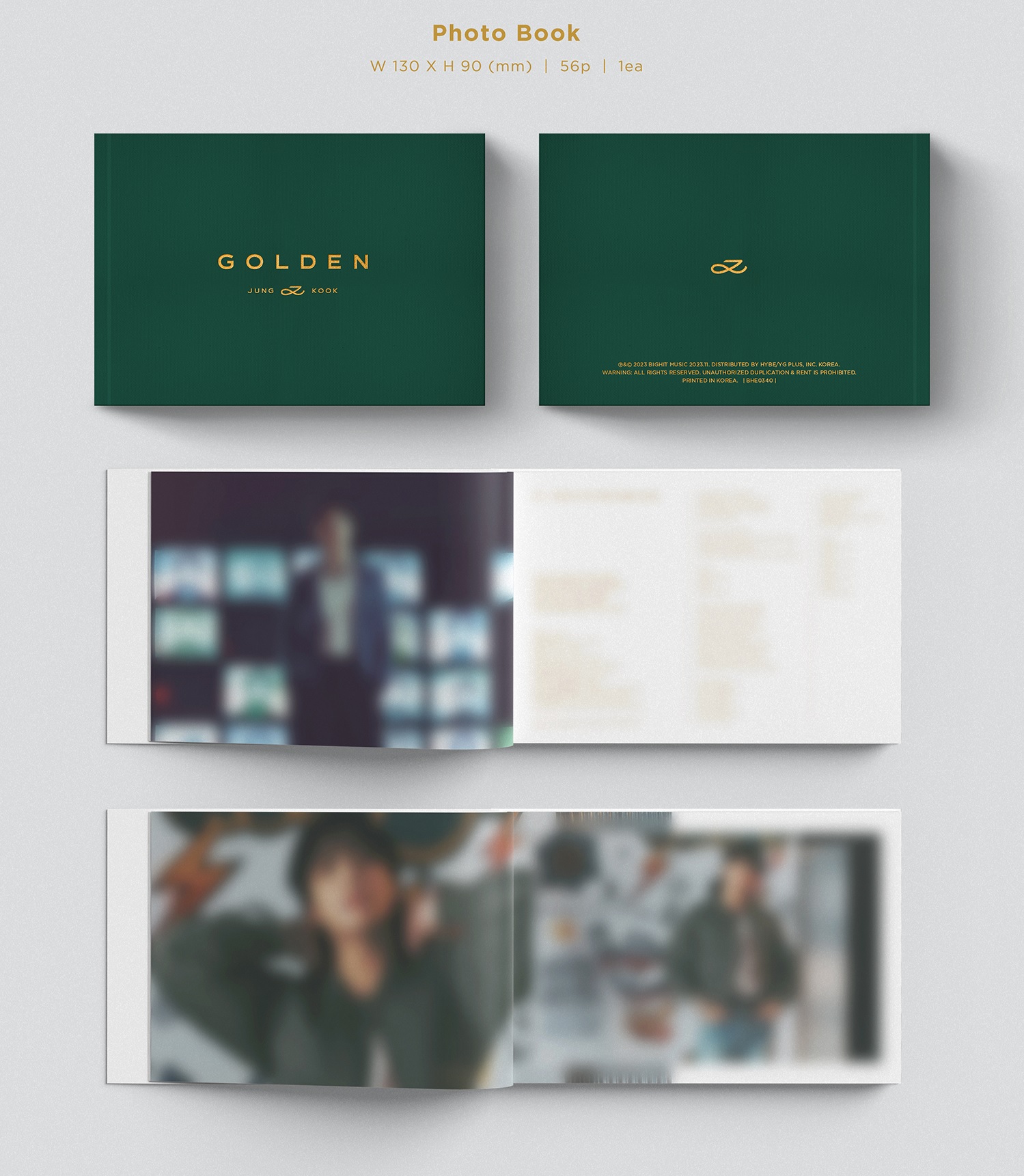 thumbnail image 2 of BTS Jungkook 'Golden' Official Album – K-Pop Memorabilia – Made In Korea 2 of 5