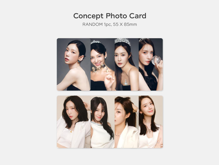 Girls Generation 2024 Season S Greeting Random Trading Card 2 Packs   5 7 