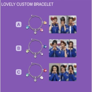 [Pre-Order] 2025 Twice Fanmeeting [10VE UNIVERSE] POP UP STORE MD - Lovely Custom Bracelet (35 pts)