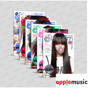 [Pre-Order] LE SSERAFIM 1st Single Album - SPAGHETTI (Compact version) (With Applemusic POB)