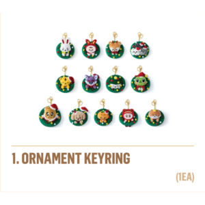 [Pre-Order] Seventeen - Holiday with Miniteen MD - Ornament Keyring