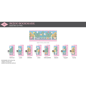 [Pre-order – Week 1 POB] Stray Kids DO IT Pop-Up Store MD - SKZOO Bookmark (12 pts)