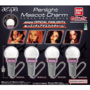 [Official Gashapon / Capsule toy] aespa lightstick mascot charm