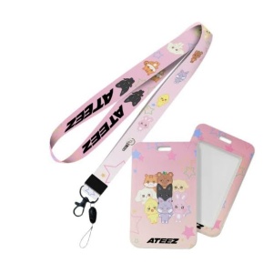 [Fan Made] Ateez Lanyard and ID Card Case