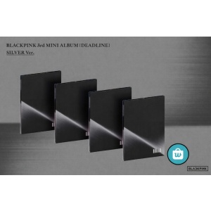 [Pre-Order] BLACKPINK 3rd Mini Album - DEADLINE (Silver version) (W/ Weverse POB)