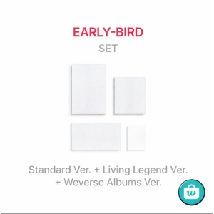 [Pre-Order] [EARLY-BIRD] BTS ARIRANG 'ARIRANG' (Set) + (Living Legend Ver.) + (Weverse Albums ver.) Set (W/ Weverse POB)