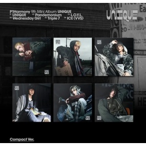 [Pre-order] P1Harmony Mini Album Vol. 9 - UNIQUE (Compact version) (Random) + Applemusic POB