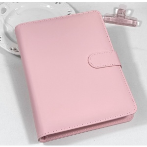 Soft Leather Photocard Collection Binder / Photocard holder (Pink)