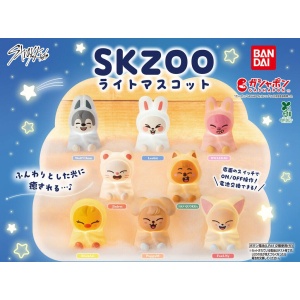 [Pre-Order] [Official Gashapon/Capsule Toy] Stray Kids SKZOO Light Mascot