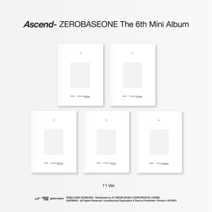 [Pre-Order] ZEROBASEONE 6th Mini Album - Ascend- (11 version)