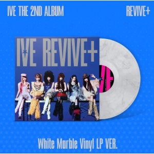 [Pre-Order] IVE 2nd Album - REVIVE+ (White Marble Vinyl LP version) (Limited Edition)