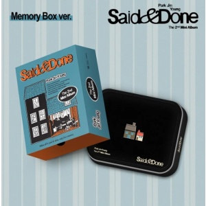 [Pre-Order] Park Jin Young 2nd Mini Album - Said & Done (Memory Box version)