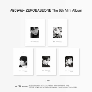 ZEROBASEONE 6th Mini Album - Ascend- (11 version)