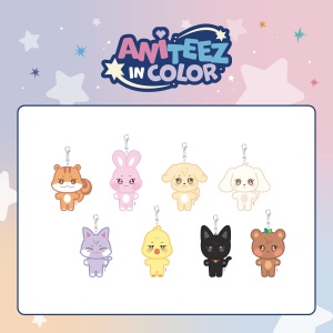 [Pre-Order] Ateez - Aniteez In Color Official MD - Aniteez Plush Keyring (20 pts)