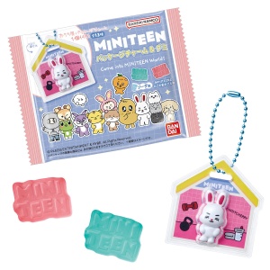 [Pre-order] [Official Shokugan / Blind Package / Food Toy] Seventeen - MINITEEN Package Charm & Gummy