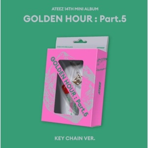 [Pre-Order] ATEEZ 14th Mini Album - GOLDEN HOUR : Part 5 (Key Chain version)