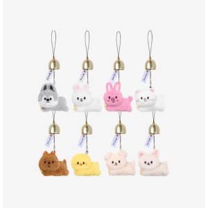 [Pre-Order] Stray Kids - Run it Seoul official MD - Plush Door Bell Keyring (23 pts.)