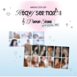 NMIXX - Heavy Serenade POP-UP official MD - Lenticular Trading Card (2 packs)