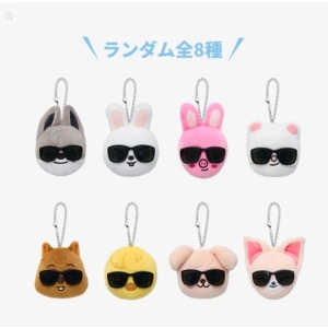 Stray Kids World Tour "RUN IT JAPAN" official MD - RANDOM FACE KEYRING