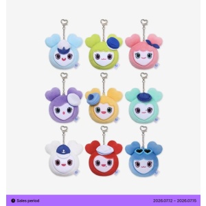 [Pre-order] 2026 TWICE THIS IS FOR WORLD TOUR FINALE in SEOUL MD - LOVELY FACE KEYRING MARINE Ver. (18 pts)