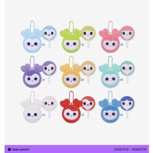 [Pre-order] 2026 TWICE THIS IS FOR WORLD TOUR FINALE in SEOUL MD - LOVELY PLUSH MINI PICKET KEYRING (18 pts)