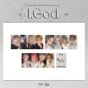 XLOV POP-Up Cafe official MD - I,God Random Trading Card (2 packs)