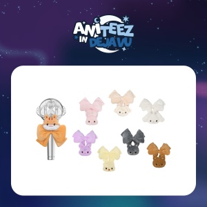 [Pre-Order] Ateez - Aniteez in Deja Vu Official MD - Tiny Light Stick Scrunchie (20 pts)
