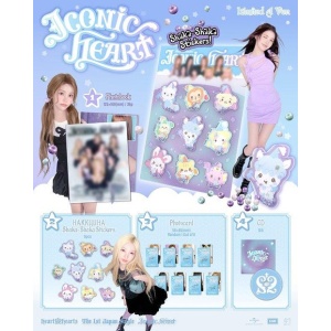 [Pre-order] Hearts2Hearts - ICONIC HEART (First Press Limited Edition A)