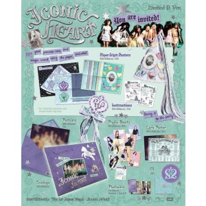 [Pre-order] Hearts2Hearts - ICONIC HEART (First Press Limited Edition B)