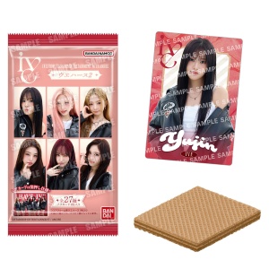 [Official Shokugan / Food Toy / Blind Package] IVE - Wafers Candy Toys with photo card (version 2)