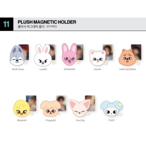 [Week 1 POB / Pre-order] Stray Kids - THIS & THAT Official MD - SKZOO Plush Magnetic Holder (23 pts)