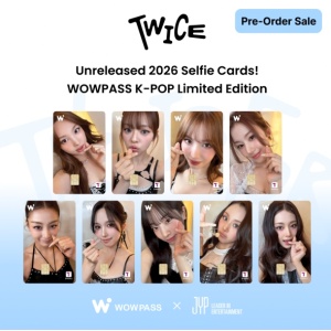 [Pre-Order] TWICE - Official WOWPASS Unreleased 10th Anniversary Selfie Photo Card Limited Edition