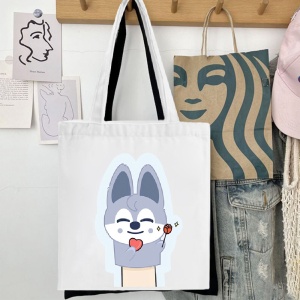 [Fan Made] Stray Kids SKZOO Tote Bag (Style 4)