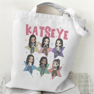 [Fan Made] KATSEYE Tote Bag (Members Version)