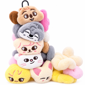 [Fan Made] Stray Kids SKZOO Plush Hair Scrunchies