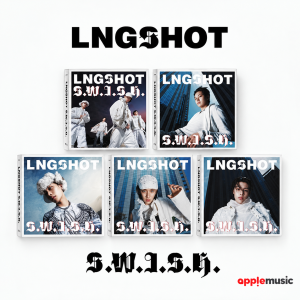 [Pre-order] LNGSHOT EP Album - S.W.I.S.H. (Standard version) W/ Applemusic POB
